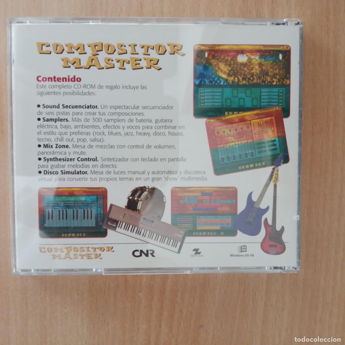 Videojuegos y consolas: COMPOSITOR MASTER - PC CD ROM - CNR - A&Ntilde;O 1998. - Foto 3