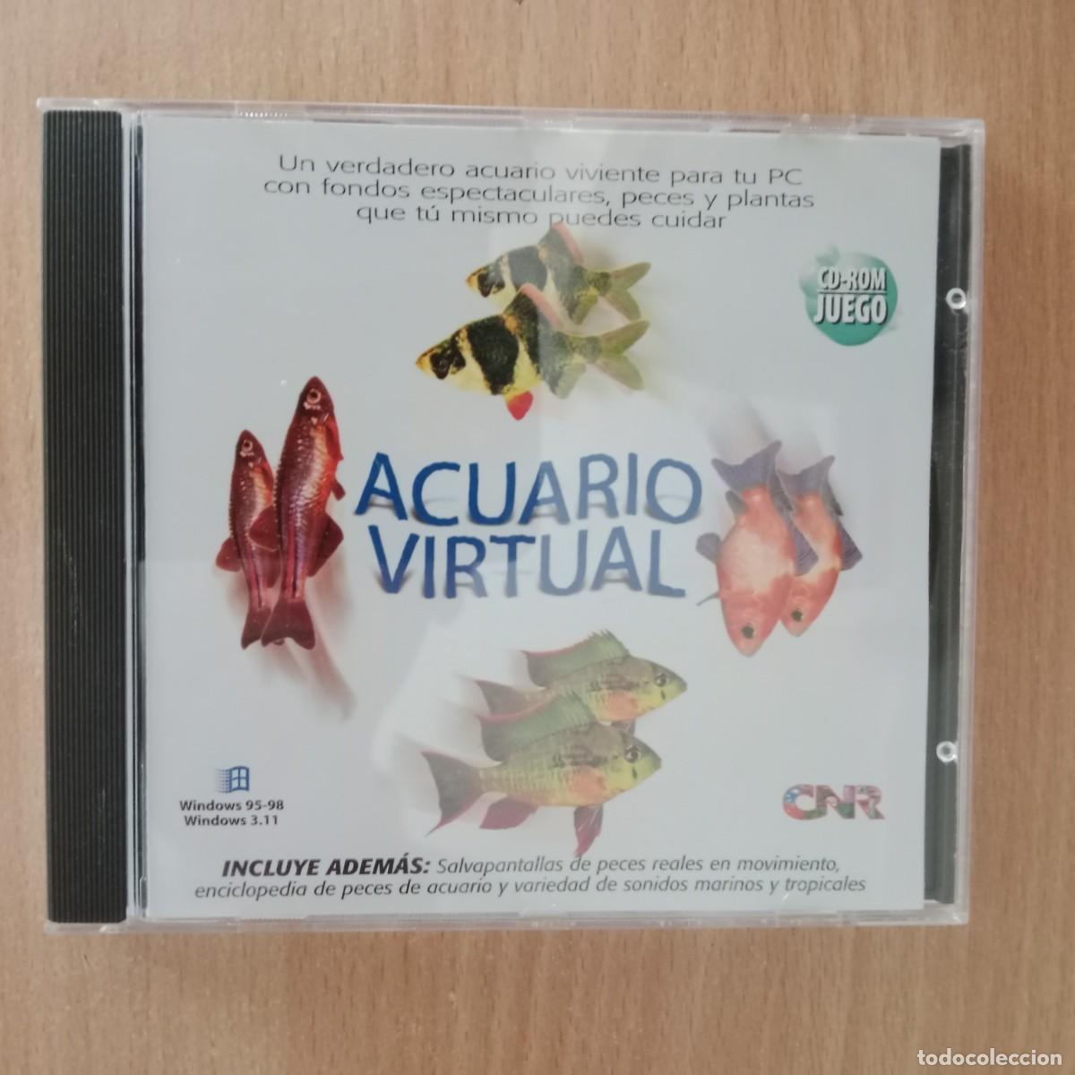 Videojuegos y consolas: ACUARIO VIRTUAL - PC CD ROM - CNR - A&Ntilde;O 1998. - Foto 1
