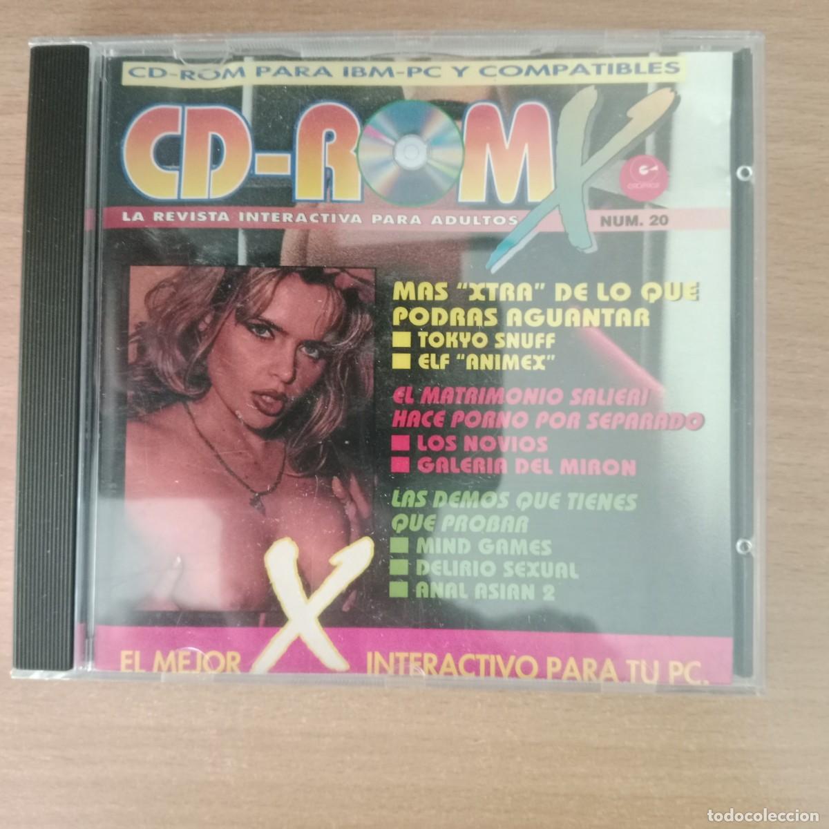 Videojuegos y consolas: CD - ROM X , REVISTA PARA ADULTOS N&ordm; 20 - PC CD ROM - EROSPRESS- A&Ntilde;O 1996.