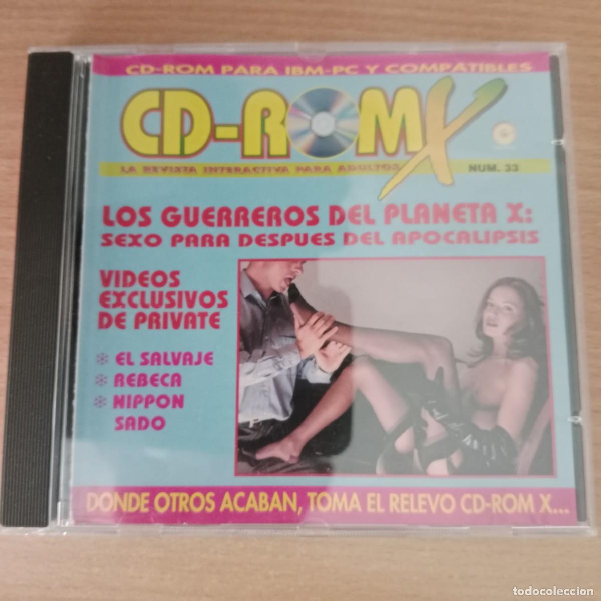 Videojuegos y consolas: CD - ROM X , REVISTA PARA ADULTOS N&ordm; 33 - PC CD ROM - EROSPRESS ( BARCELONA )- A&Ntilde;O 1998.