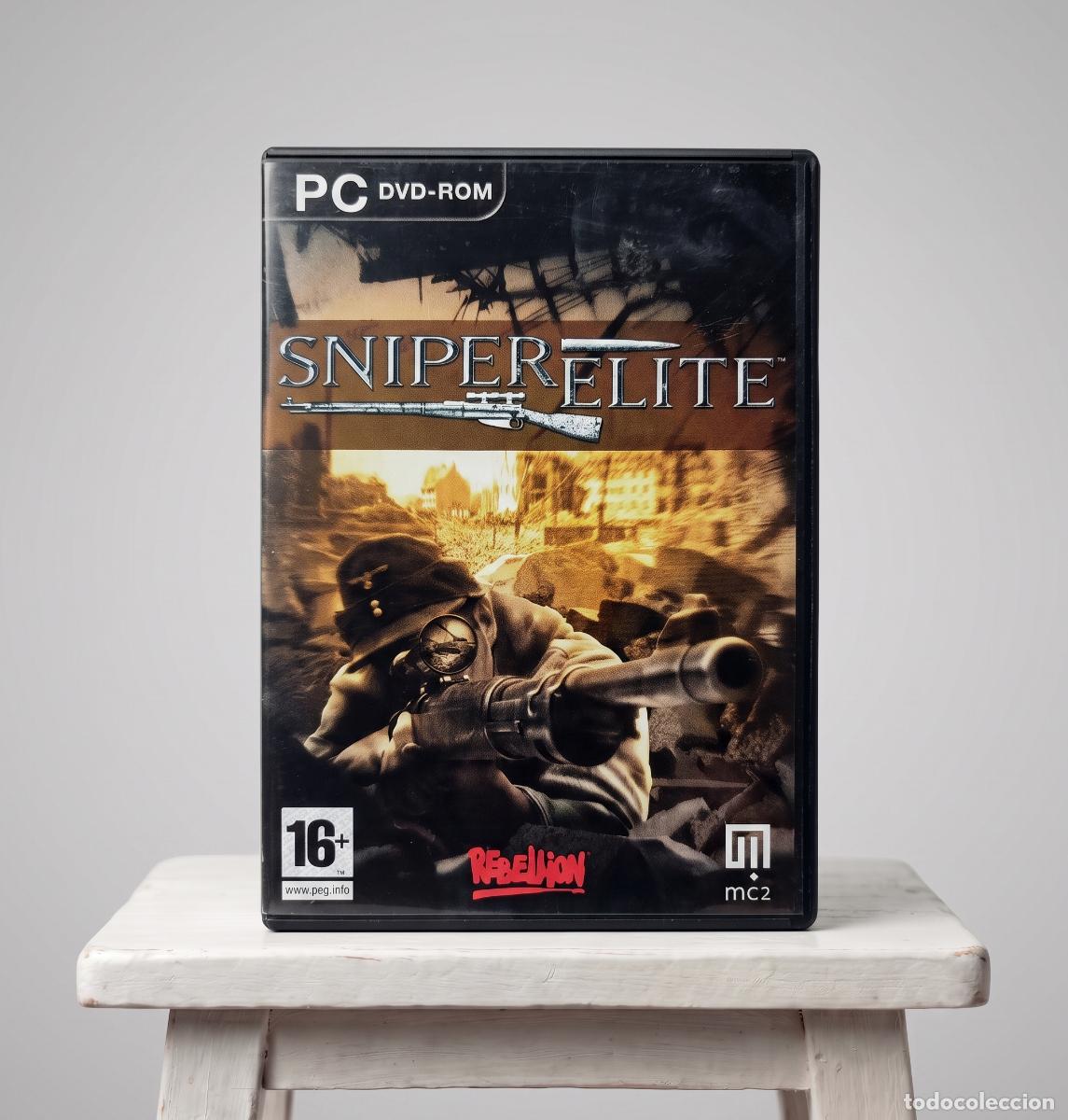 Videojuegos y consolas: Juego PC Sniper Elite Rebellion 2005 PAL