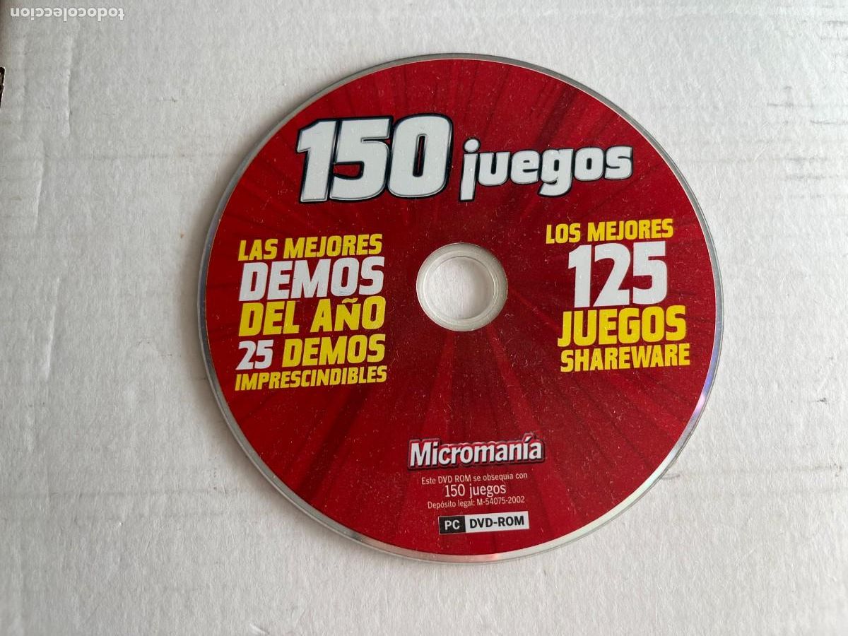 Videojuegos y consolas: 150 JUEGOS MICROMANIA 25 DEMOS 125 SHAREWARE . PC KREATEN