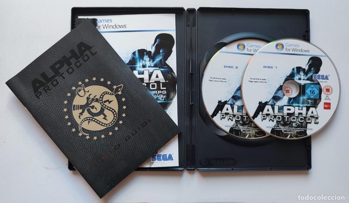 Videojuegos y consolas: Juego PC Alpha Protocol SEGA 2010 Edici&oacute;n Especial Field Guide - Foto 4