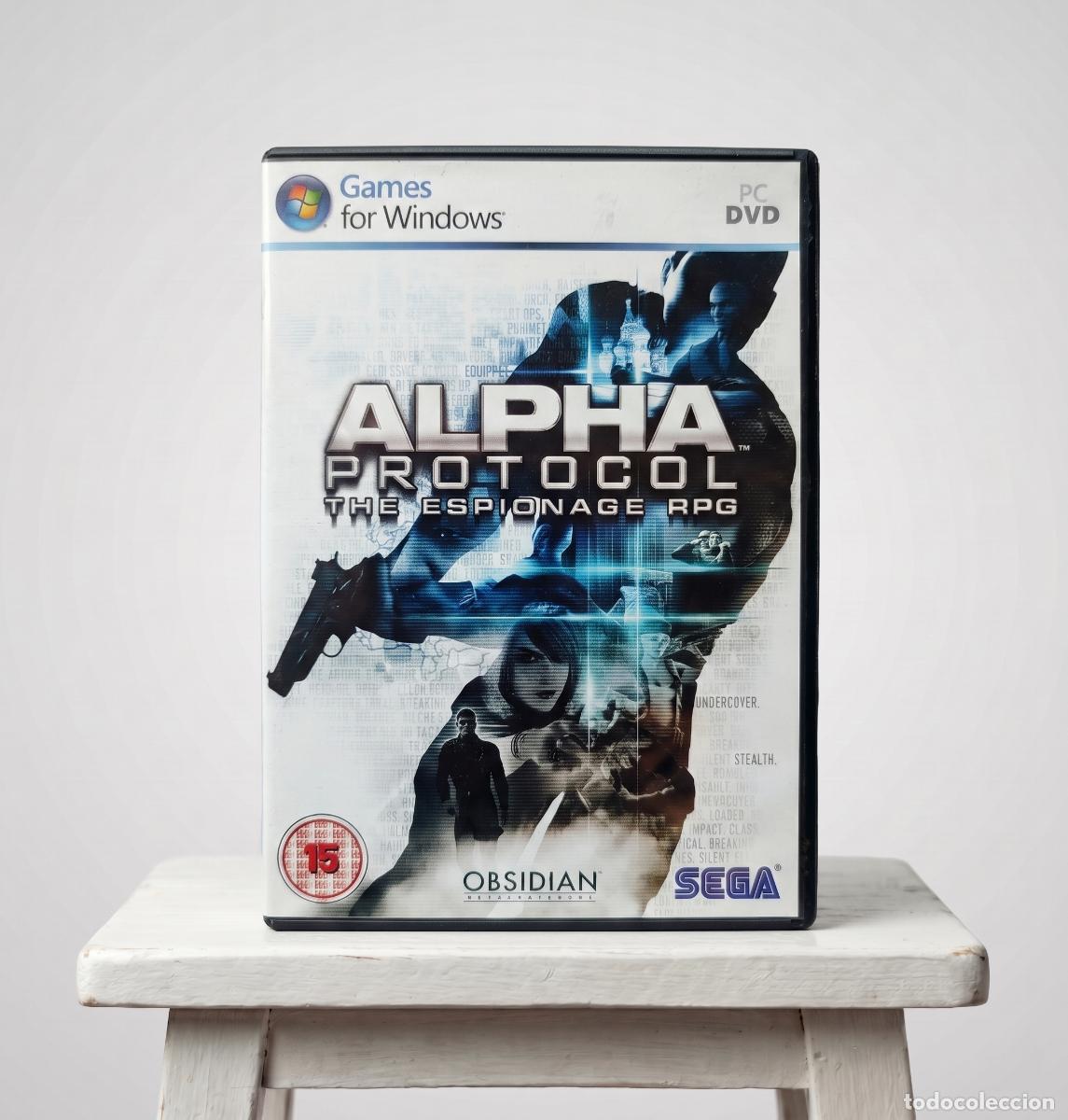 Videojuegos y consolas: Juego PC Alpha Protocol SEGA 2010 Edici&oacute;n Especial Field Guide