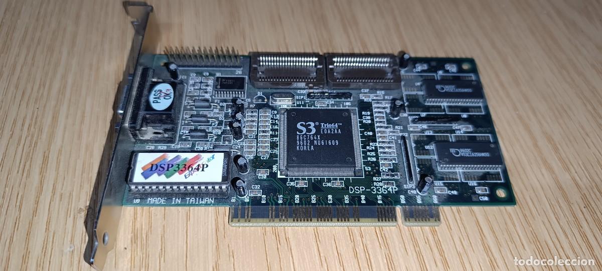 Videojuegos y consolas: Tarjeta Grafica &rdquo; Vintage&rdquo; DSP3364P SE TRIO 64
