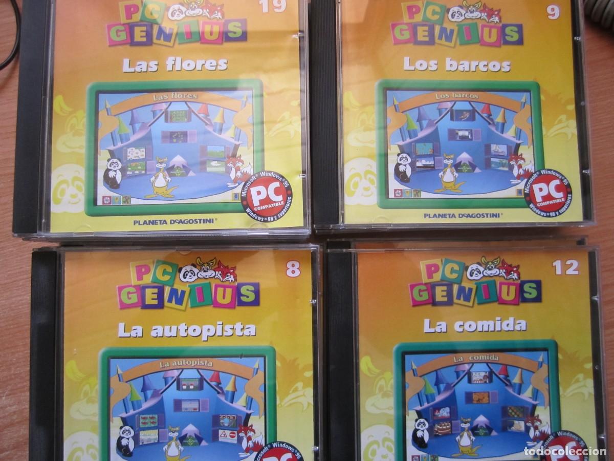 Videospiele und Konsolen: lote 15 cd-rom pc genius planeta de agostini