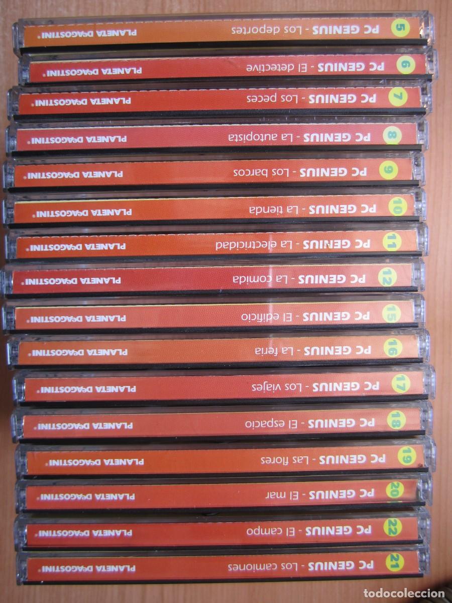 Videojuegos y consolas: lote 15 cd-rom pc genius planeta de agostini - Foto 2