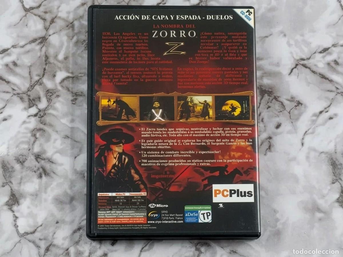 Videojuegos y consolas: La Sombra del Zorro PC - Foto 2