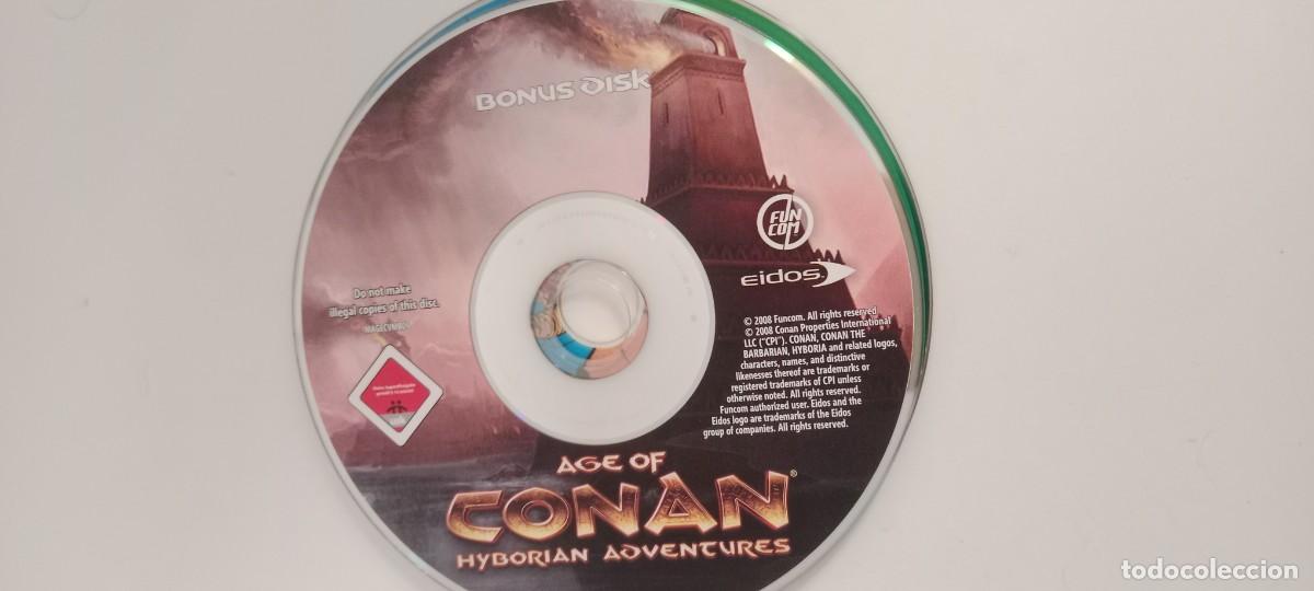 Videojuegos y consolas: bonus disk age of conan hyborian conqueror collection PC SUELTO SIN CARATULA EL DE FOTO C-PVY