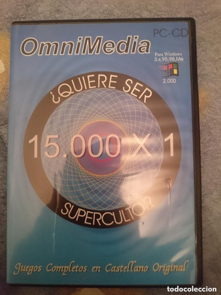 Videojuegos y consolas: CDROM - PC - JUEGO INTERACTIVO - QUIERE SER 15.000 X 1 SUPERCULTO