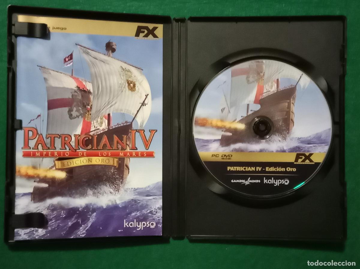 Videojuegos y consolas: Patrician IV - Edici&oacute;n Oro - PC DVD - FX Enteractive - Gaming M Minds - Kalypso - No tiene Caratula