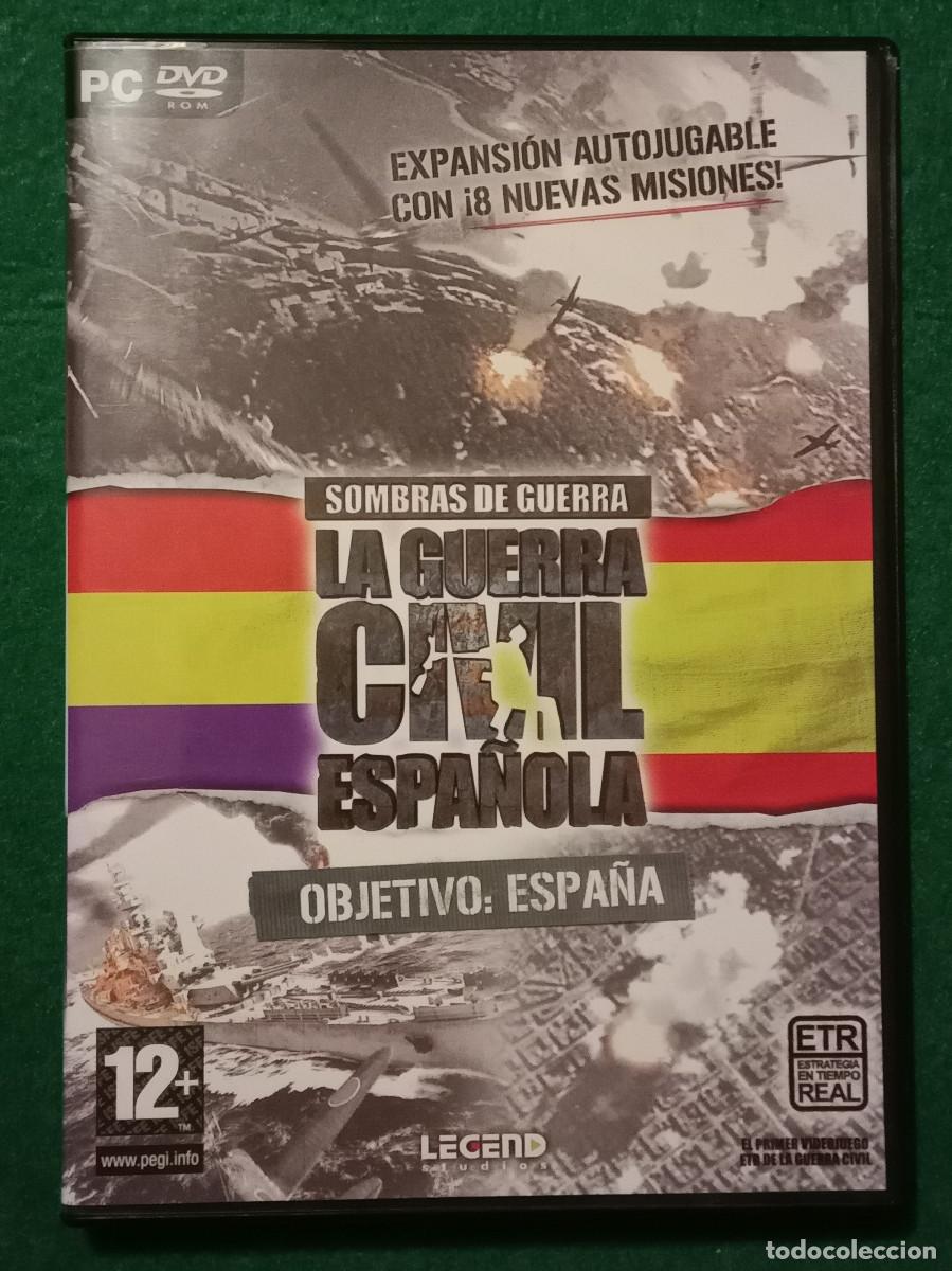 Videojuegos y consolas: La Guerra Civil Espa&ntilde;ola - Sombras de Guerra / Objetivo: Espa&ntilde;a - LECEND Estudios - PC DVD ROM