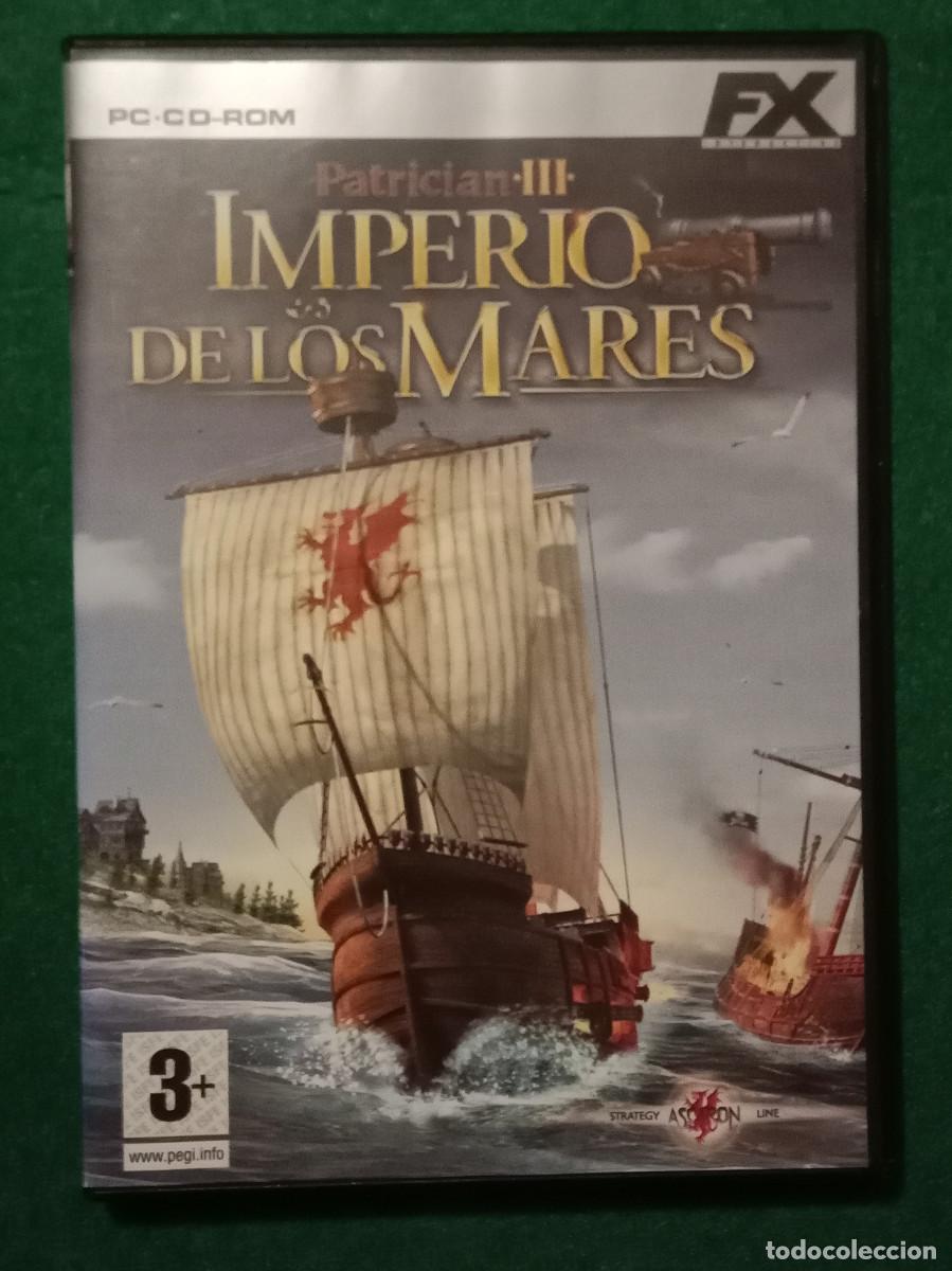 Videojuegos y consolas: Patrician III - Imperio de los Mares - Caja y Caratula - No contiene disco.