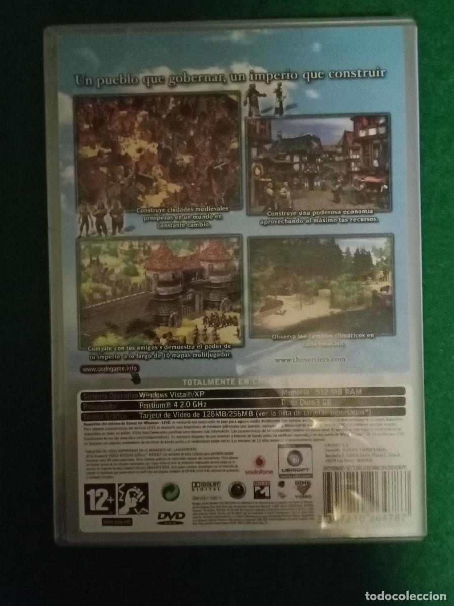 Videojuegos y consolas: The Settlers - Construye tu Imperio - UBISOFT - Code Game - PC DVD ROM - Foto 2