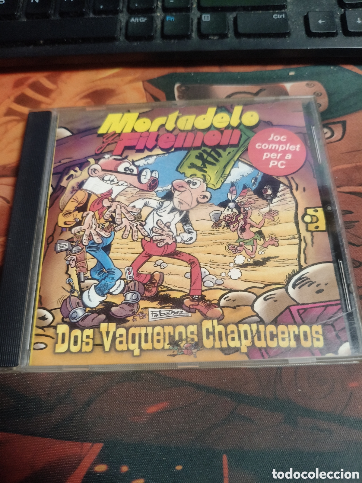 Videojuegos y consolas: Mortadelo y Filem&oacute;n dos vaqueros chapuceros - Pc - Foto 1