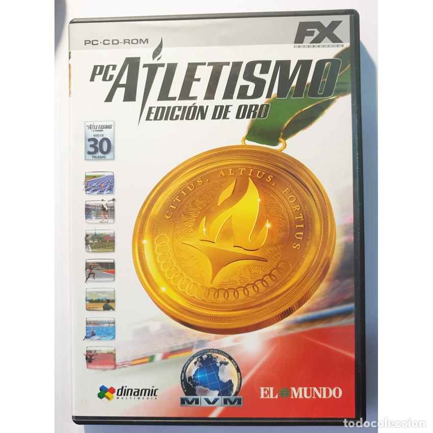 Videojuegos y consolas: PC ATLETISMO EDICION DE ORO Dinamic Multimedia FX INTERACTIVE El Mundo COMPLETO Con Manual CD JUEGO