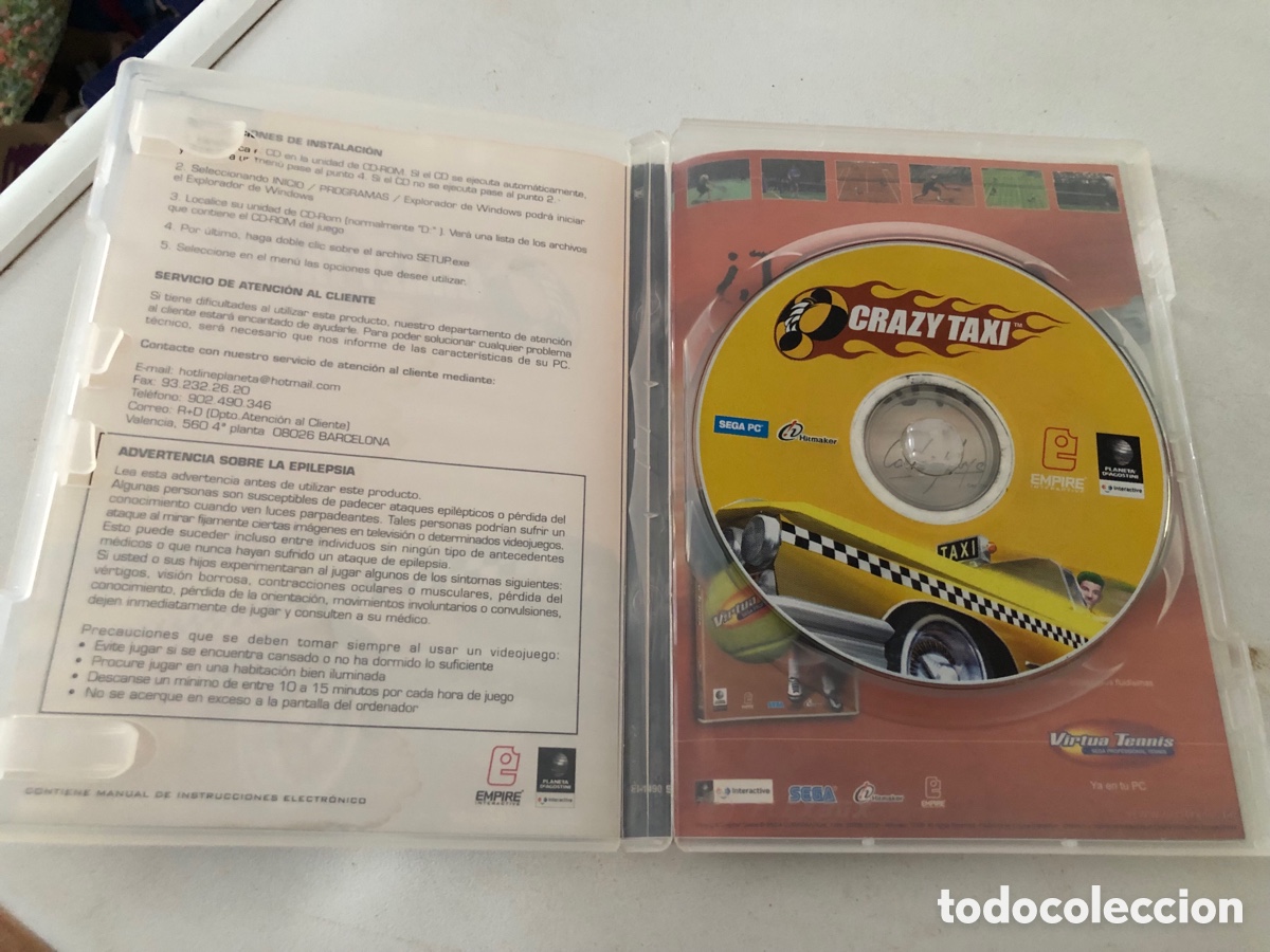 Videojuegos y consolas: Crazy Taxi Sega Pc Cd Rom - Foto 2