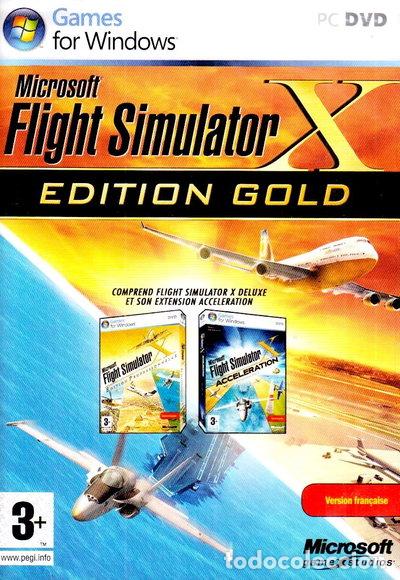 Videojuegos y consolas: Flight Simulator X Gold Edition- 0882224749343
