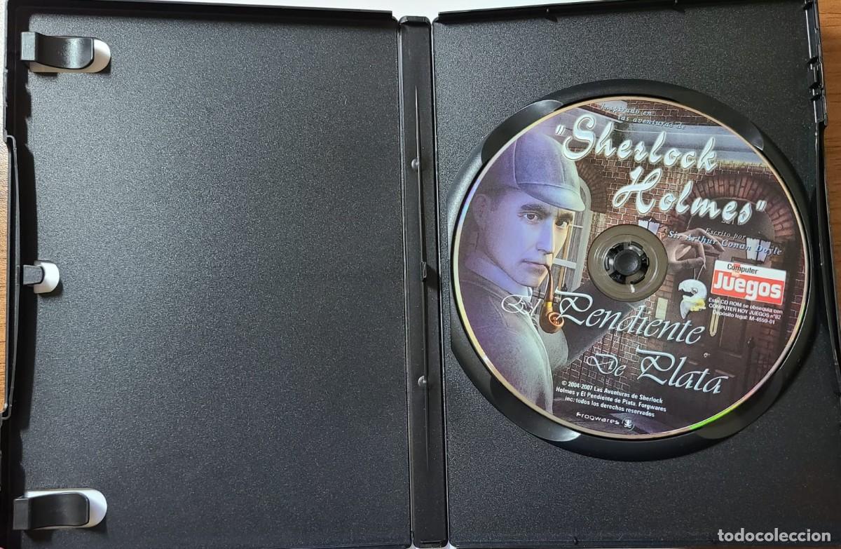 Videojuegos y consolas: Juego PC-DVD Sherlock Holmes. El Pendiente de Plata - Foto 3