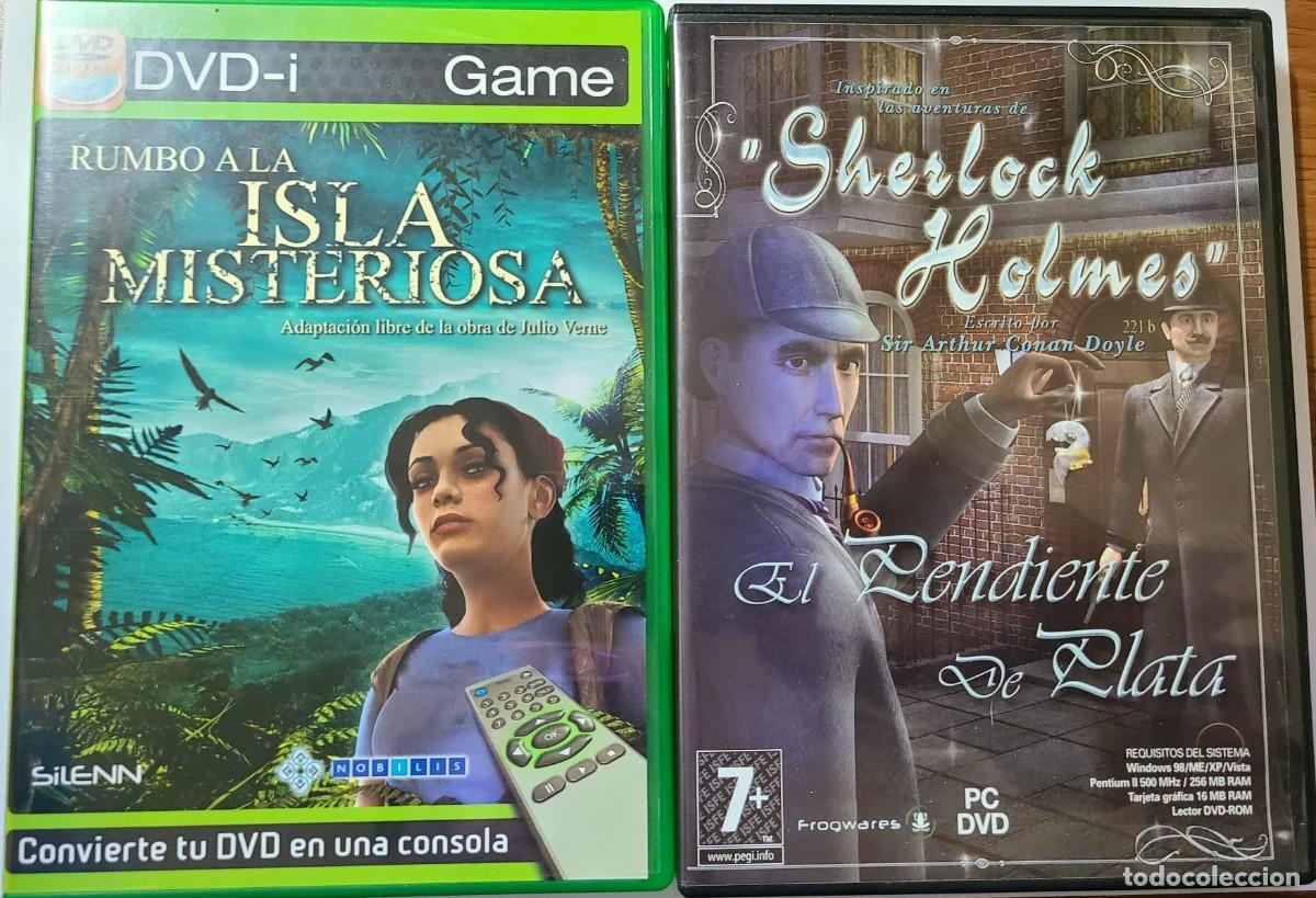 Videojuegos y consolas: Juego PC-DVD Sherlock Holmes. El Pendiente de Plata - Foto 5