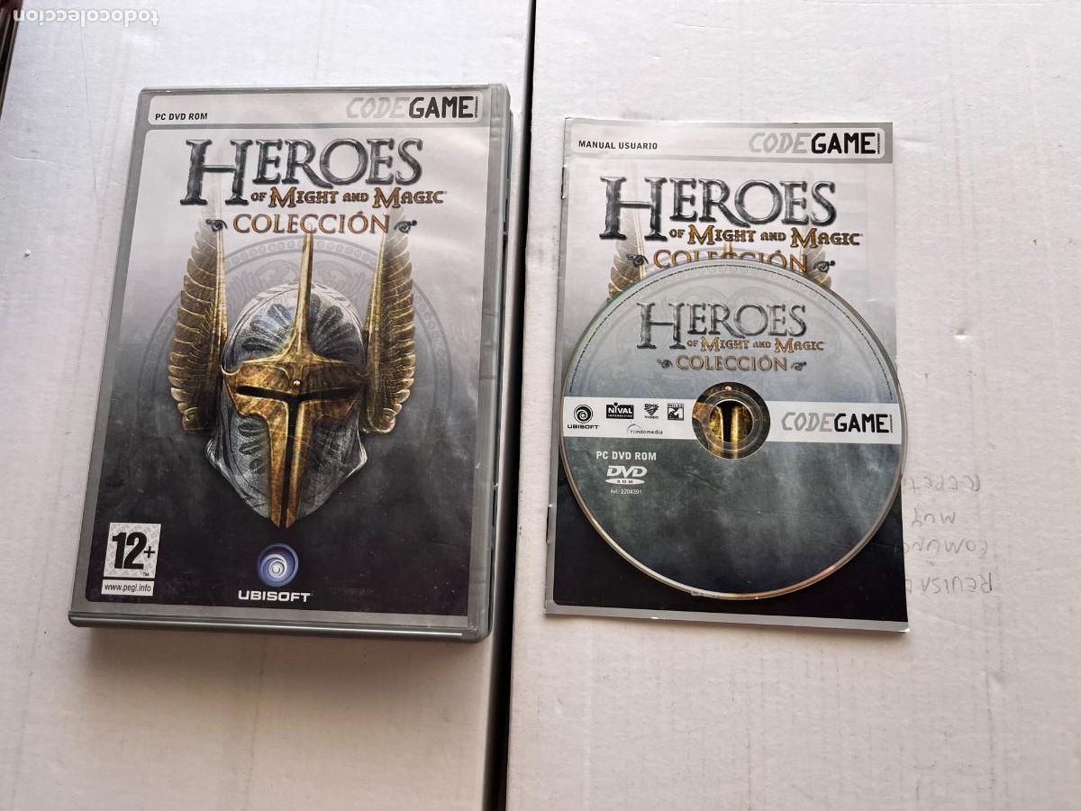 Videojuegos y consolas: HEROES OF MIGHT AND MAGIC COLLECTION - PC CD ROM KREATEN