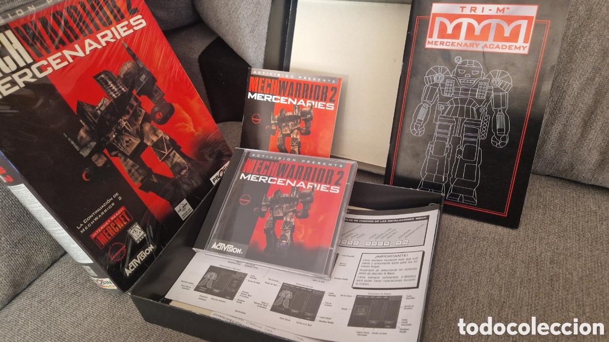 Videojuegos y consolas: &rdquo;MechWarrior 2 31st Century Combat (MS-DOS / Win95) Activision 1995 - Cl&aacute;sico Mechs Retro completo