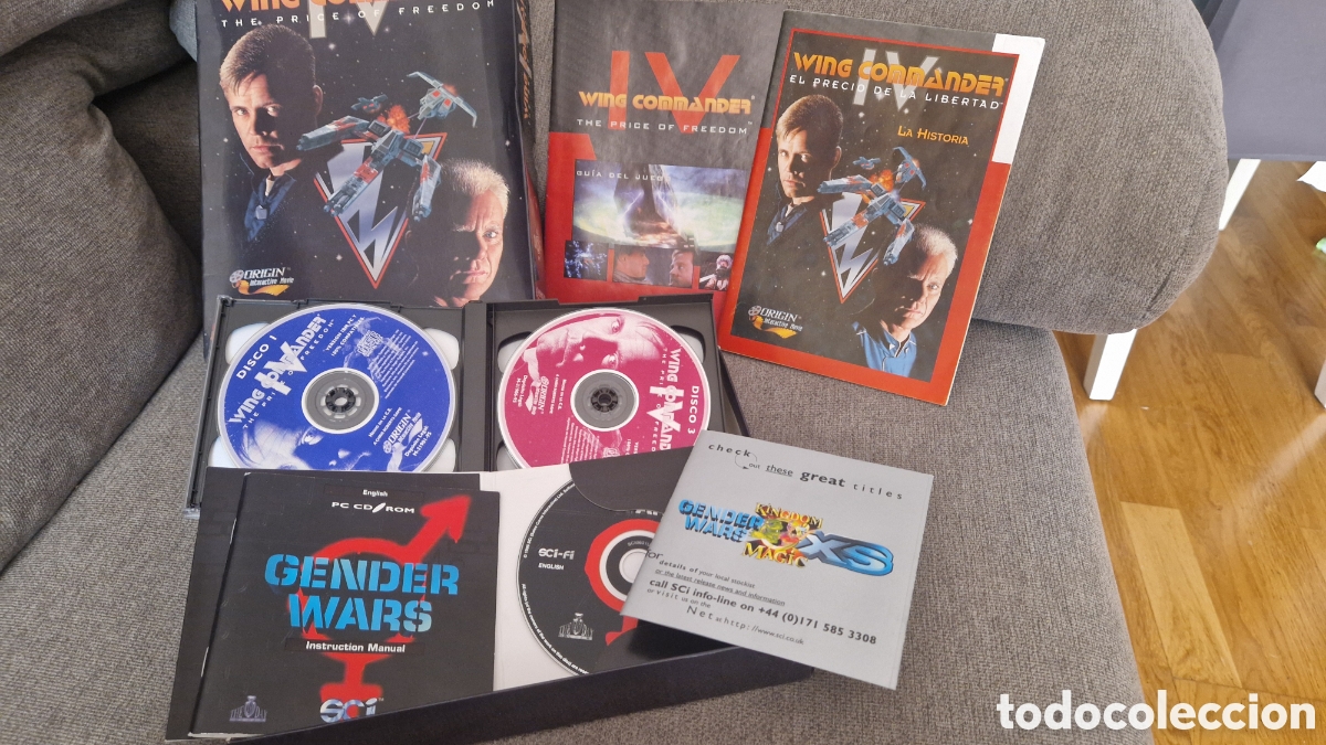 Videojuegos y consolas: Wing Commander IV: The Price of Freedom - Edici&oacute;n Espa&ntilde;ola Big Box - &iexcl;Cl&aacute;sico 90'!