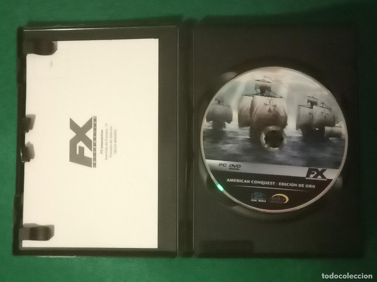 Videojuegos y consolas: American Conquest - Edici&oacute;n Oro - PC DVD ROM - FX Interactive - Game World - CDV. - Foto 3