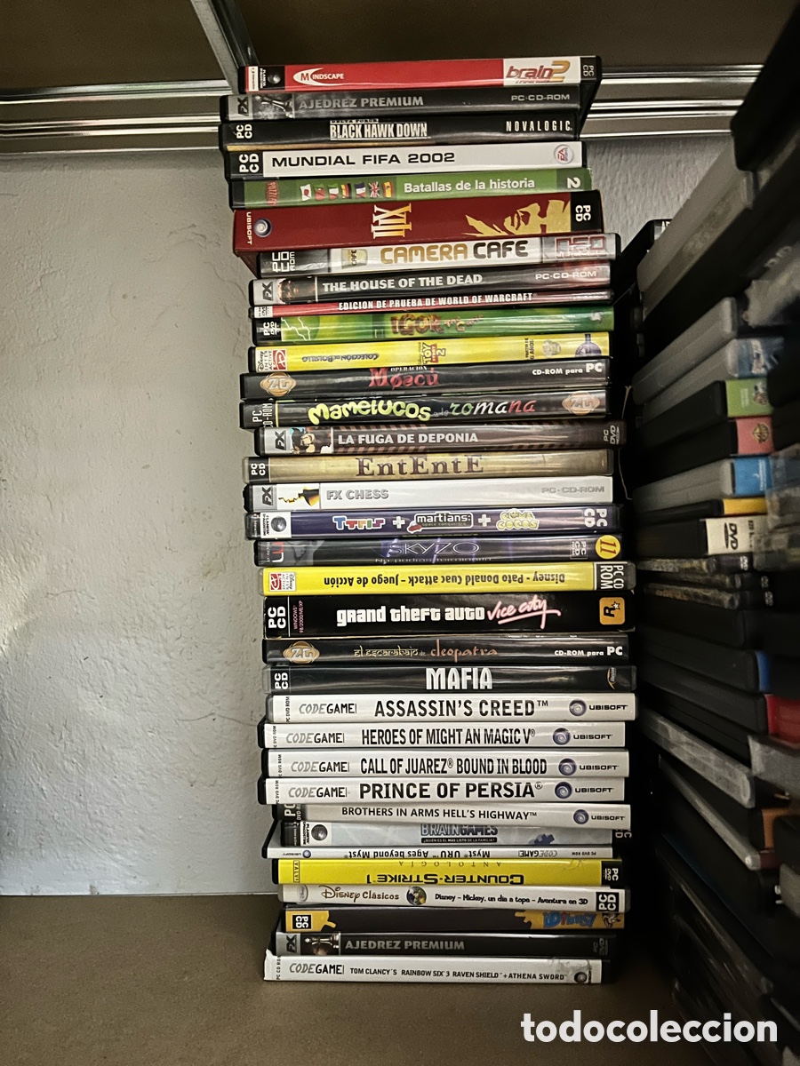 Videojogos e Consolas: Lote de 34 videojuegos de PC de distintas &eacute;pocas. Ver listado