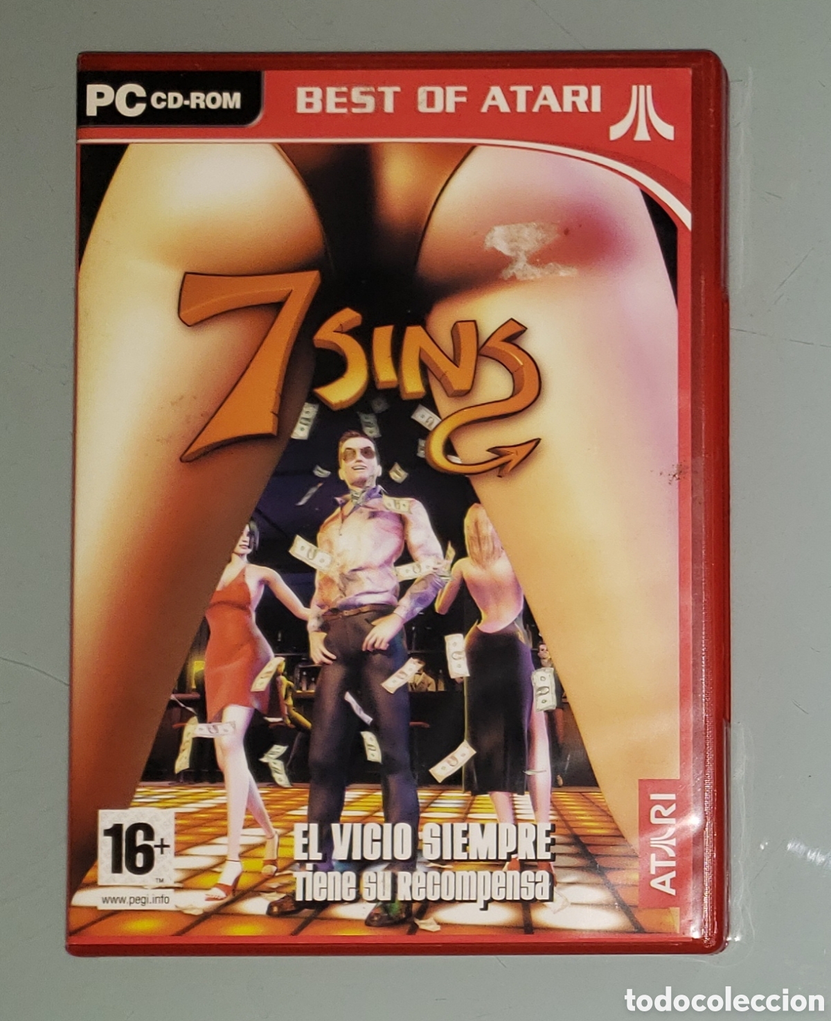 Videojuegos y consolas: 7 Sins juego PC best of Atari - Foto 1