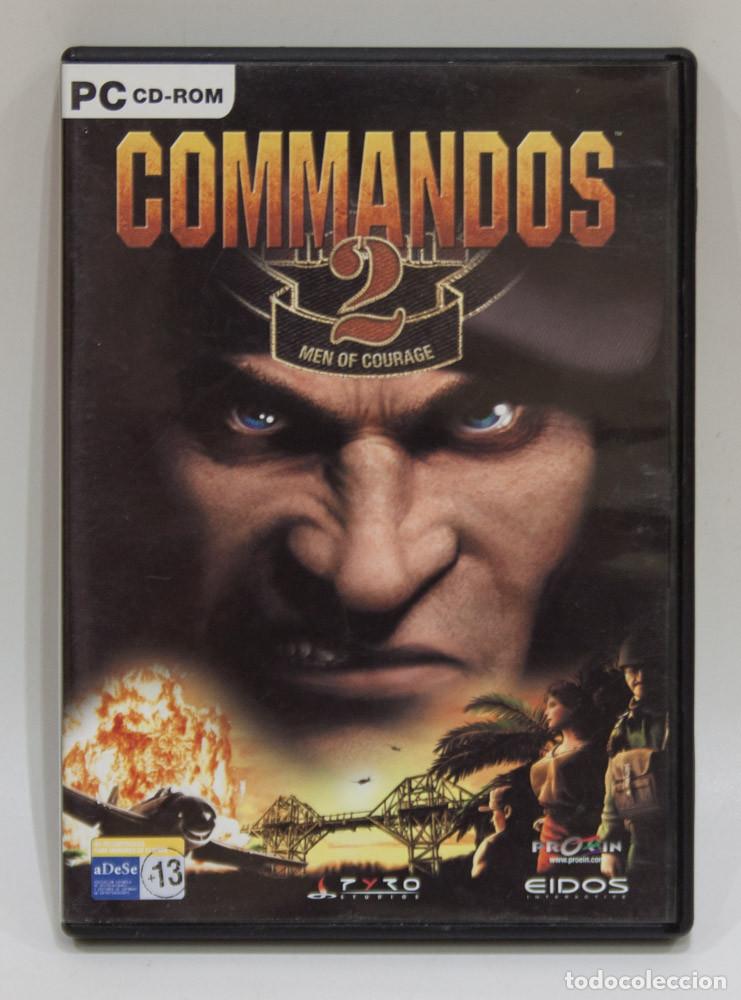 Videojuegos y consolas: COMMANDOS 2. MEN OF COURAGE. PC CD-ROM. EIDOS.