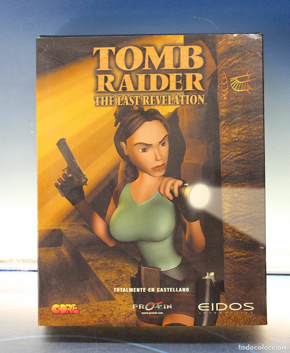 Videojuegos y consolas: Videojuego PC caja grande: Tomb Raider: The Last Revelation. Core Design &ndash; Eidos, 1999.