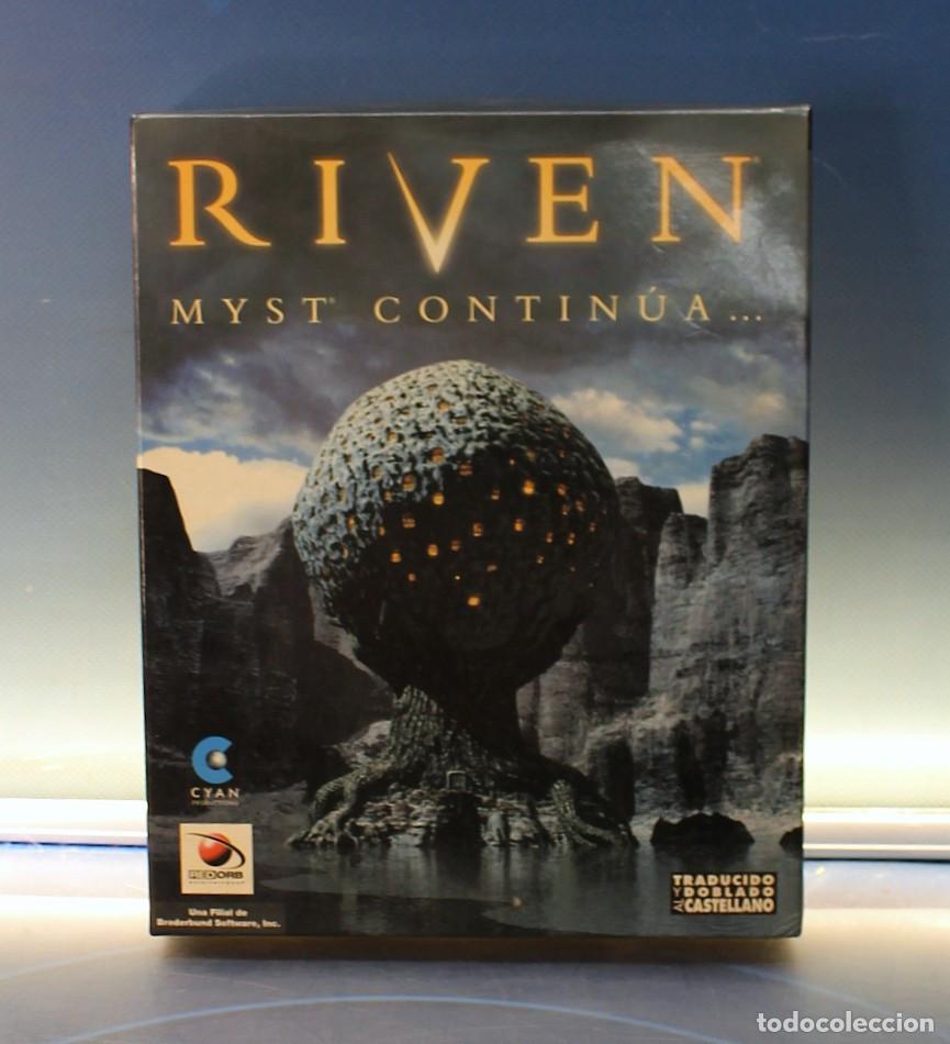 Videojuegos y consolas: Videojuego PC caja grande: Riven: Myst Contin&uacute;a. Cyan Productions - Red Orb Entertainment, 1997.