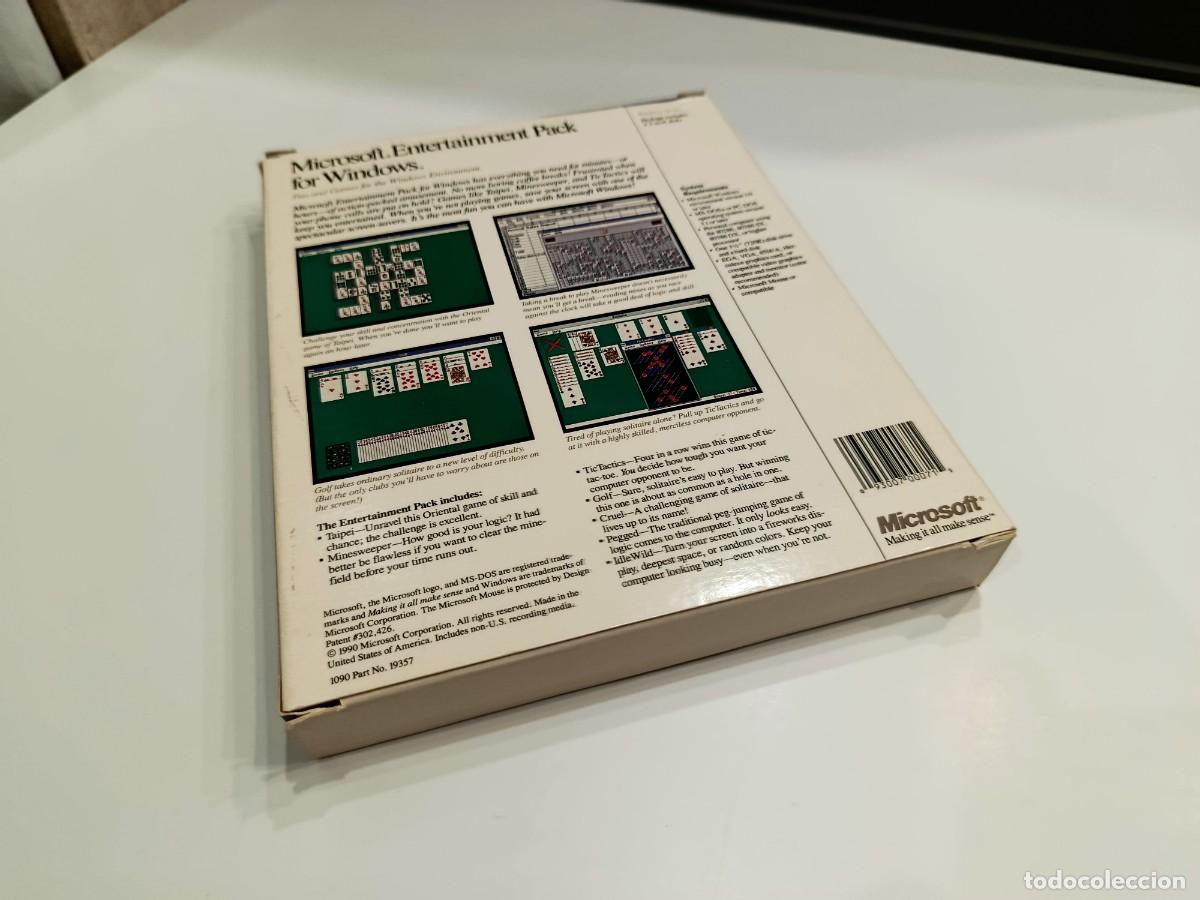 Videojuegos y consolas: MICROSOFT ENTERTAINMENT PACK FOR WINDOWS - MICROSOFT 1990 - EN CAJA ORIGINAL EXCELENTE ESTADO - Foto 7