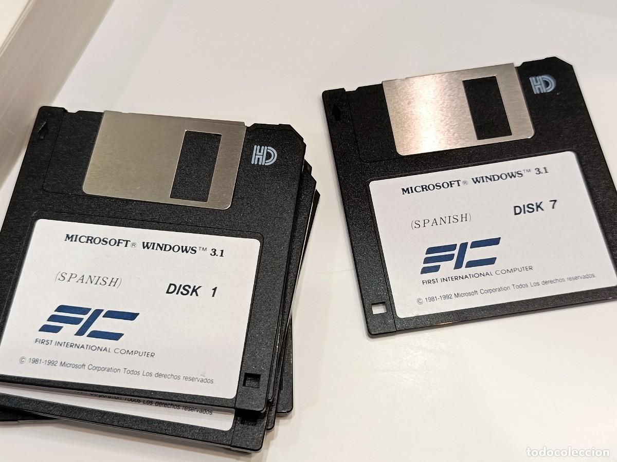 Videojuegos y consolas: FIRST INTERNATIONAL COMPUTER - MICROSOFT WINDOWS VERSION 3.1 - PRIMERA EDICION ESPA&Ntilde;A (1992) - Foto 13