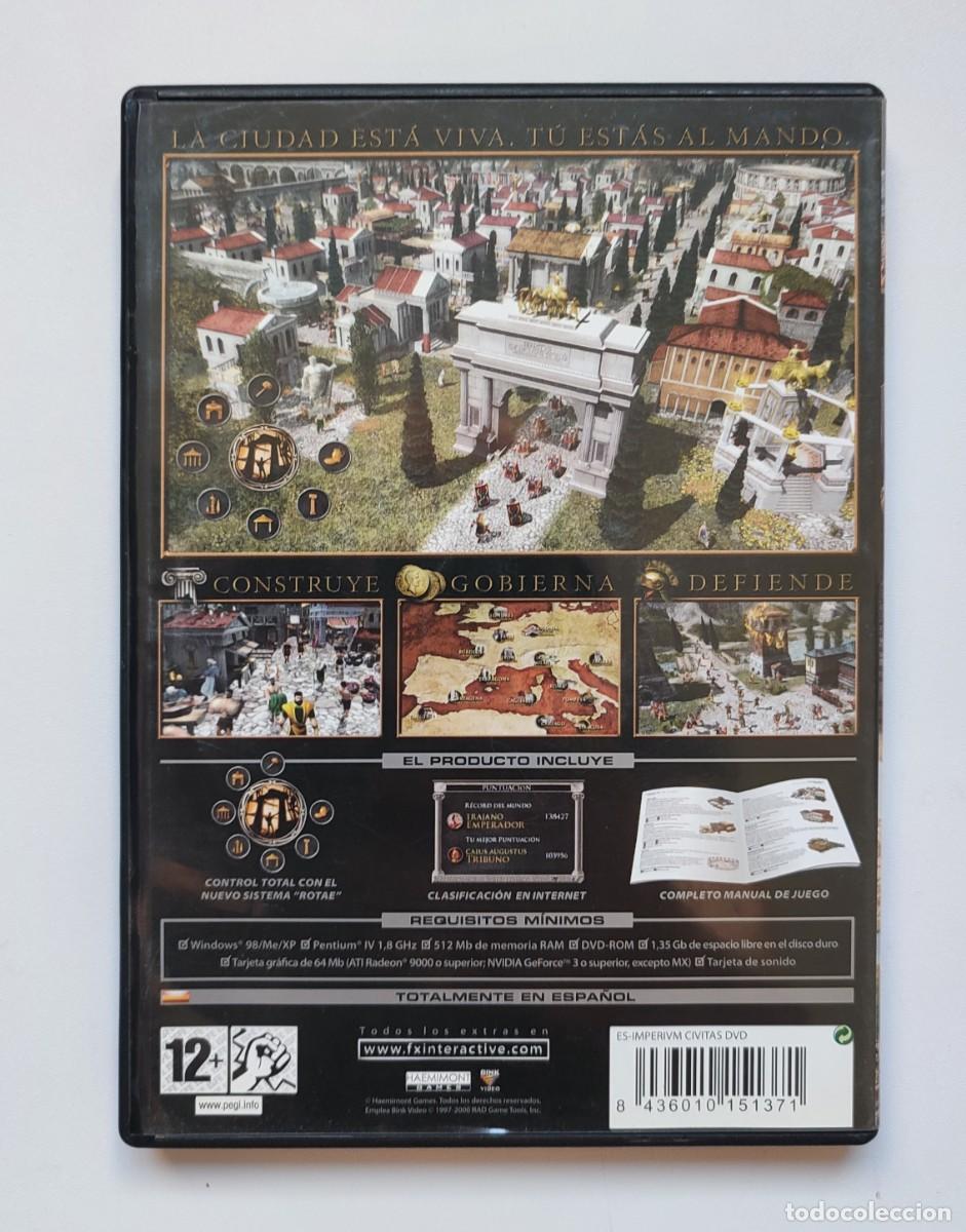Videojuegos y consolas: Juego PC Imperivm Civitas FX Interactive 2006 - Foto 3