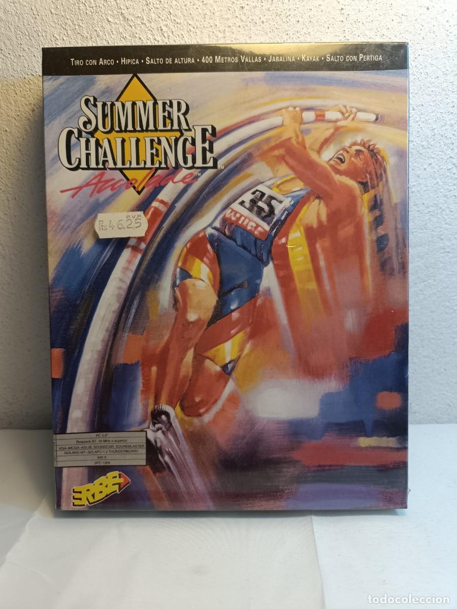Videojuegos y consolas: Juego PC Summer Challenge Caja Grande Precintado!!
