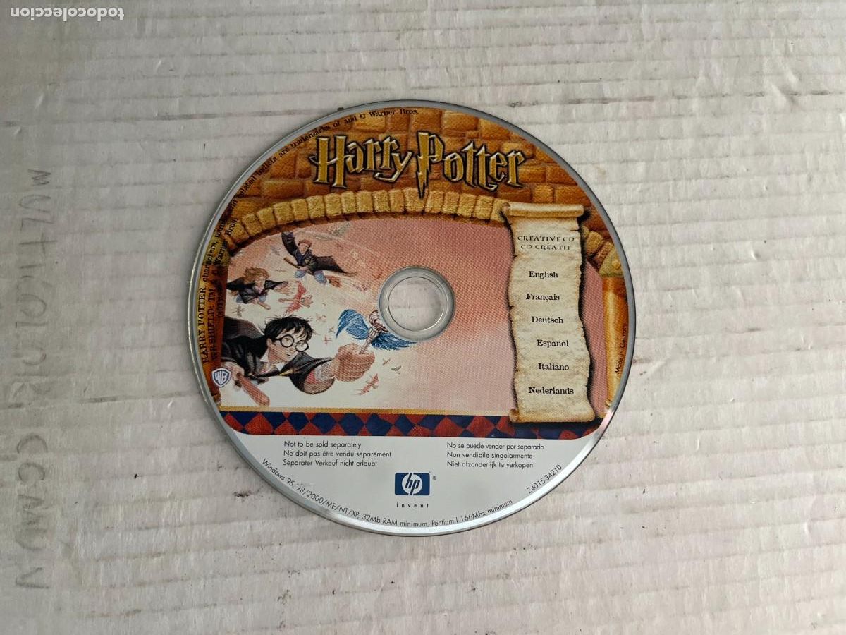 Videojuegos y consolas: HARRY POTTER CREATIVE CD HP - PC CD DVD ROM KREATEN - Foto 1