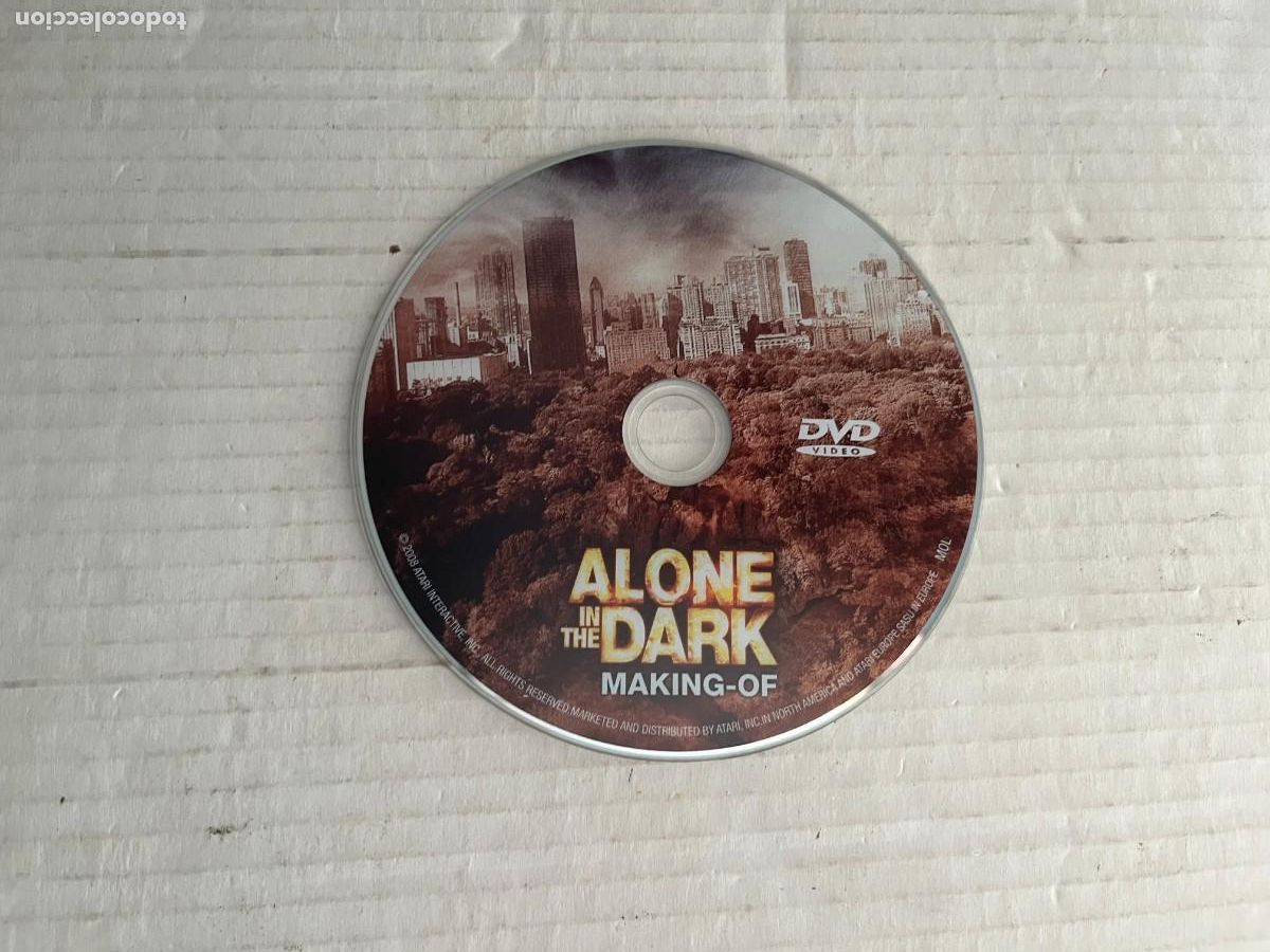 Videojuegos y consolas: ALONE IN THE DARK MAKING OFF DVD - PC CD DVD ROM KREATEN
