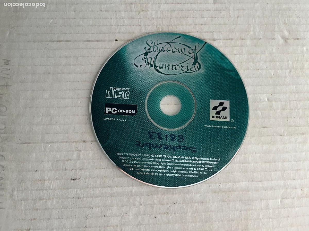 Videojuegos y consolas: SHADOW OF MEMORIES - PC CD DVD ROM KREATEN