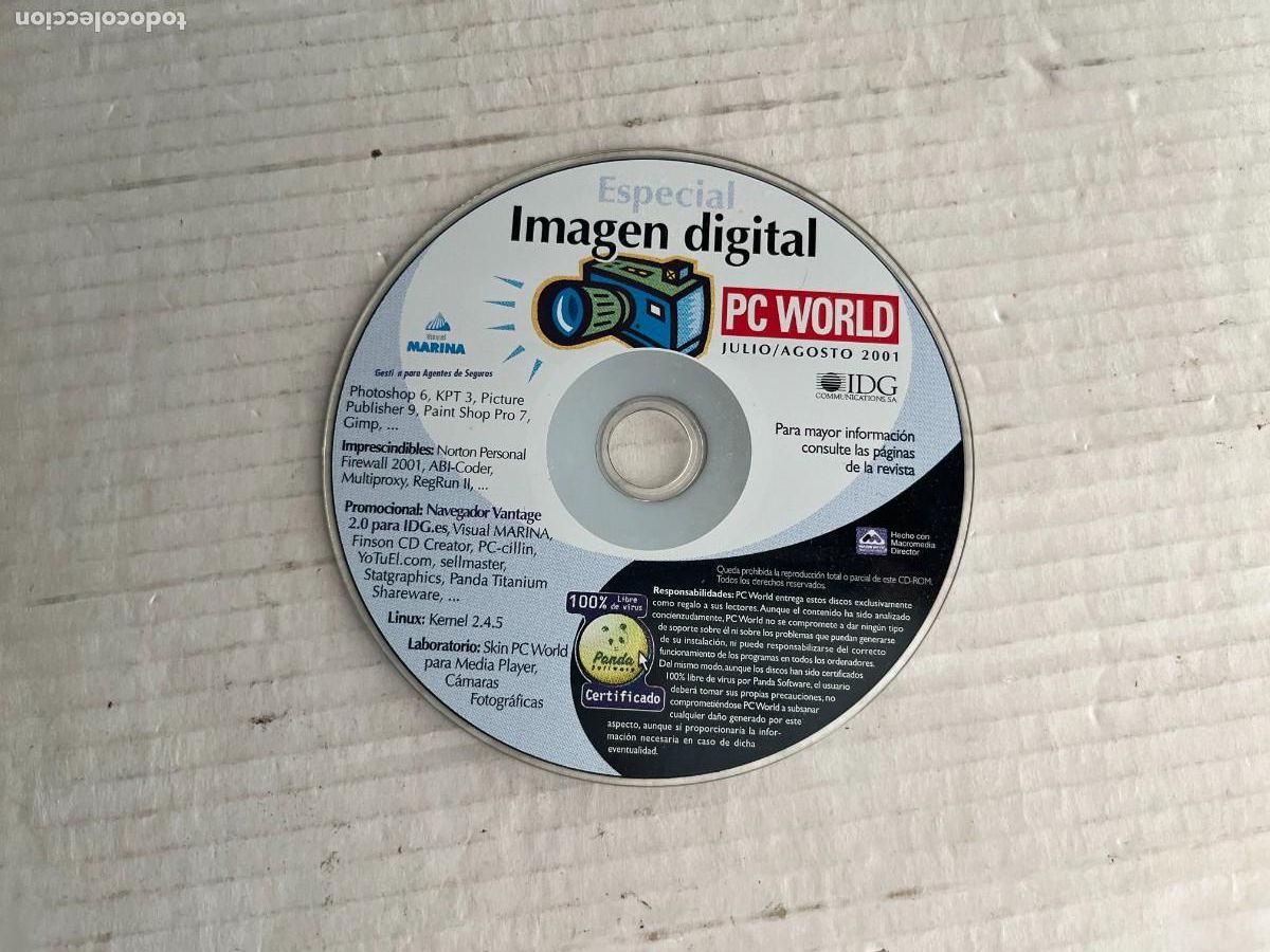 Videojuegos y consolas: IMAGEN DIGITAL PC WORLD PC CD DVD ROM KREATEN