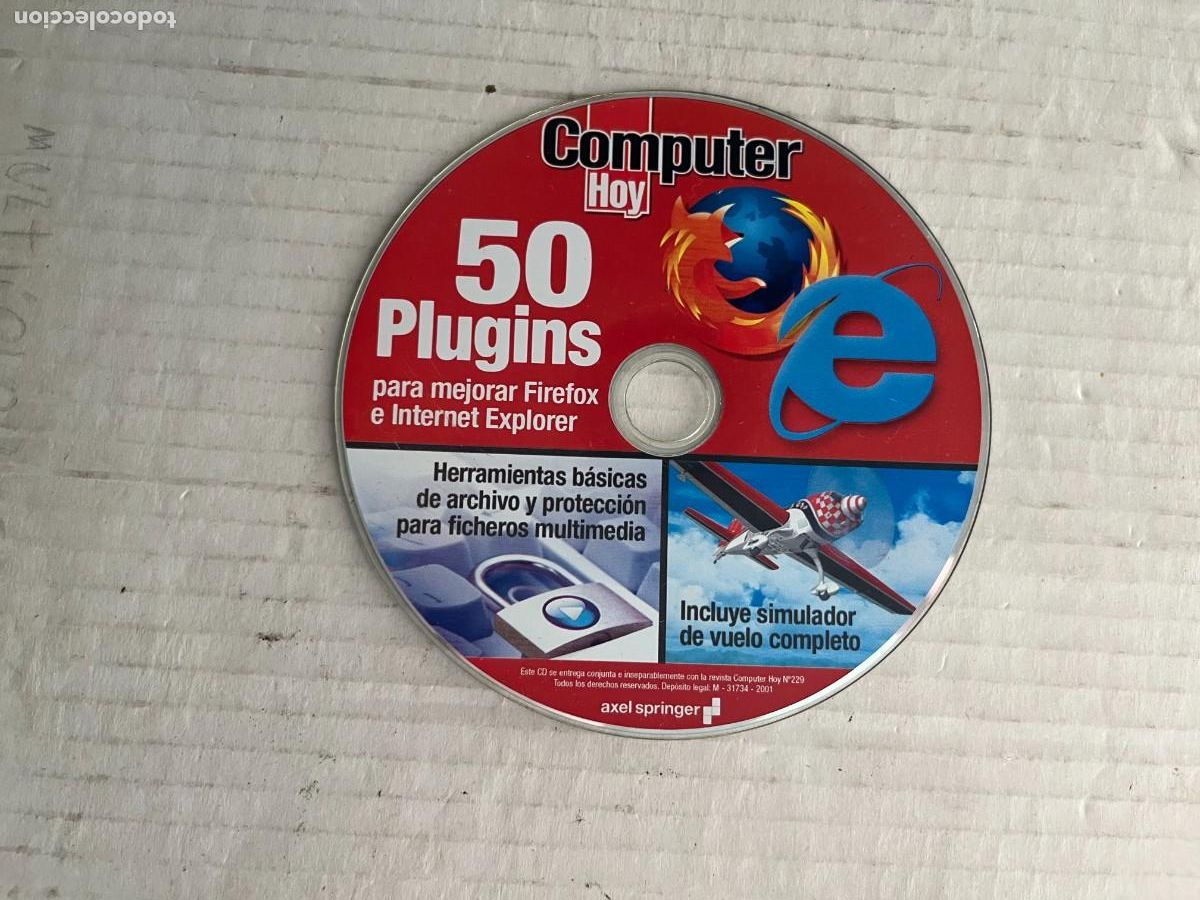 Videojuegos y consolas: COMPUTER HOY 50 PLUGINS PC WORLD PC CD DVD ROM KREATEN