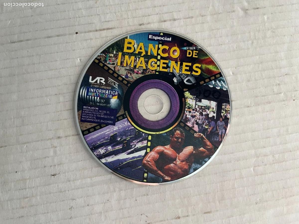Videojuegos y consolas: BANCO DE IMAGENES PC CD DVD ROM KREATEN