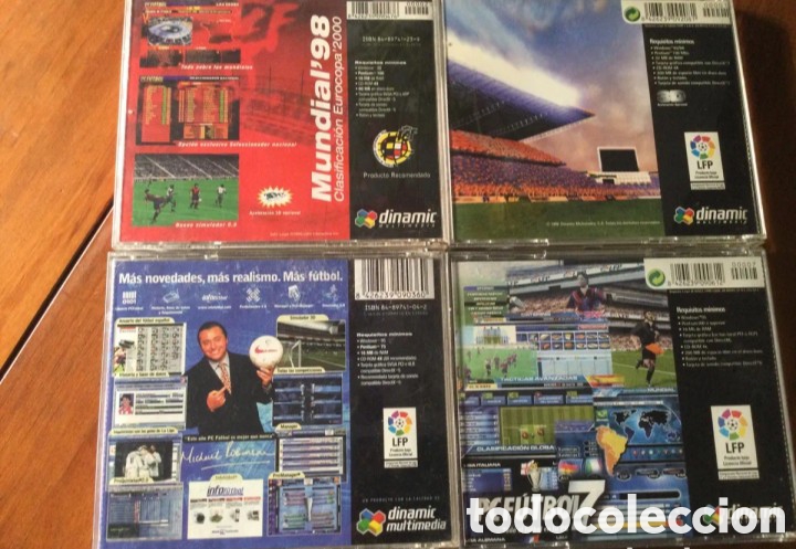 Videojuegos y consolas: LOTE CD-ROM PC F&Uacute;TBOL - Foto 2
