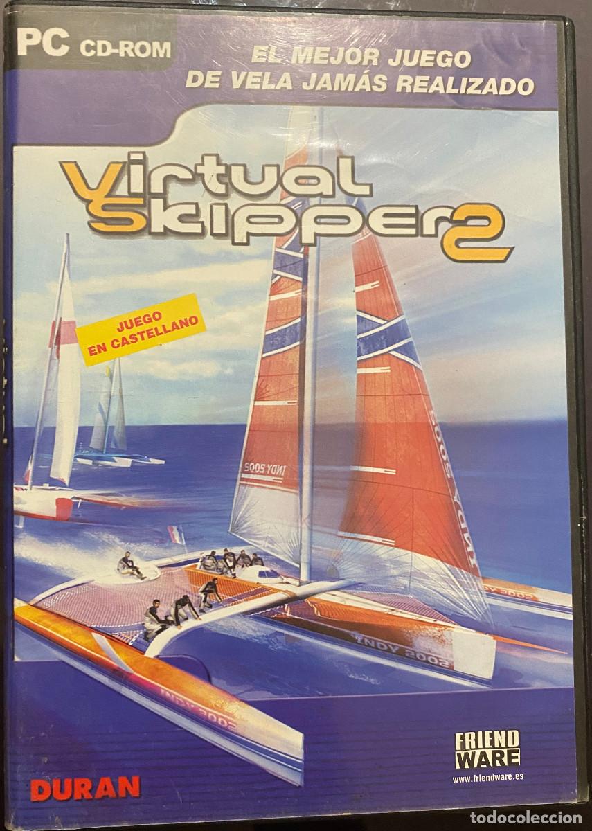 Videojuegos y consolas: 'Virtual Skipper 2'. Videojuego para PC. Friendware Games. Con manual. CD-ROM original. Buen estado.