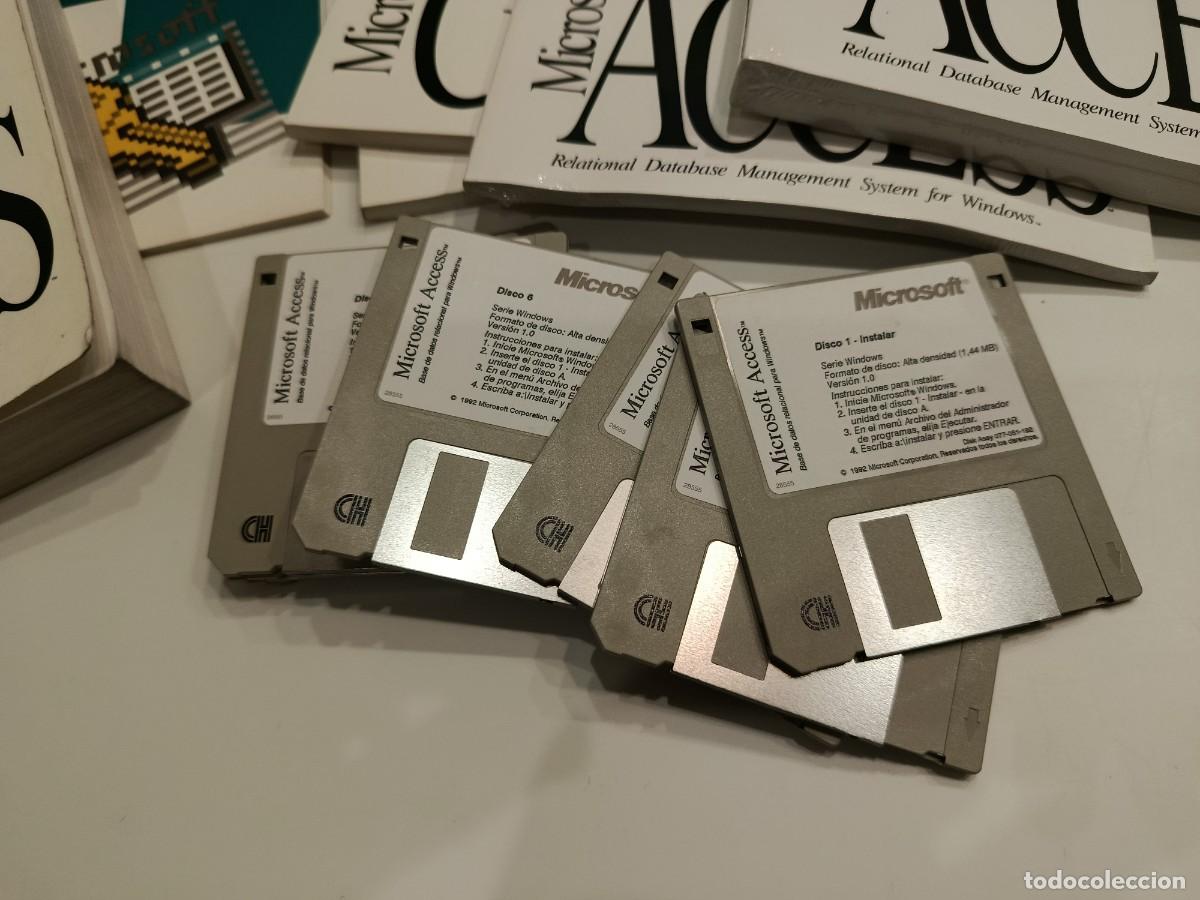 Videojuegos y consolas: MICROSOFT ACCESS SISTEMA DE ADMINISTRACION DE BASES DE DATOS - WINDOWS VERSION 3 1/5 (1992) - Foto 3
