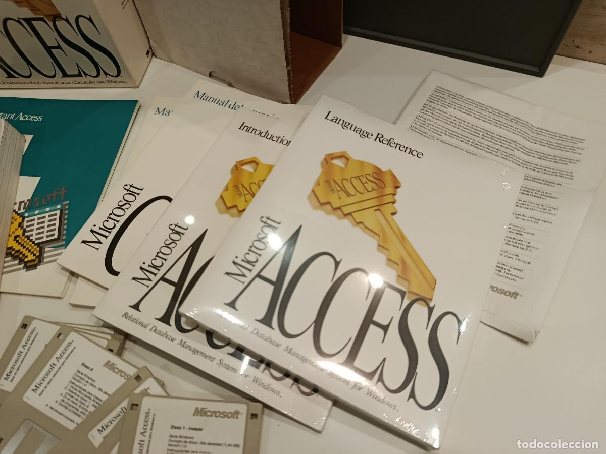 Videojuegos y consolas: MICROSOFT ACCESS SISTEMA DE ADMINISTRACION DE BASES DE DATOS - WINDOWS VERSION 3 1/5 (1992) - Foto 4