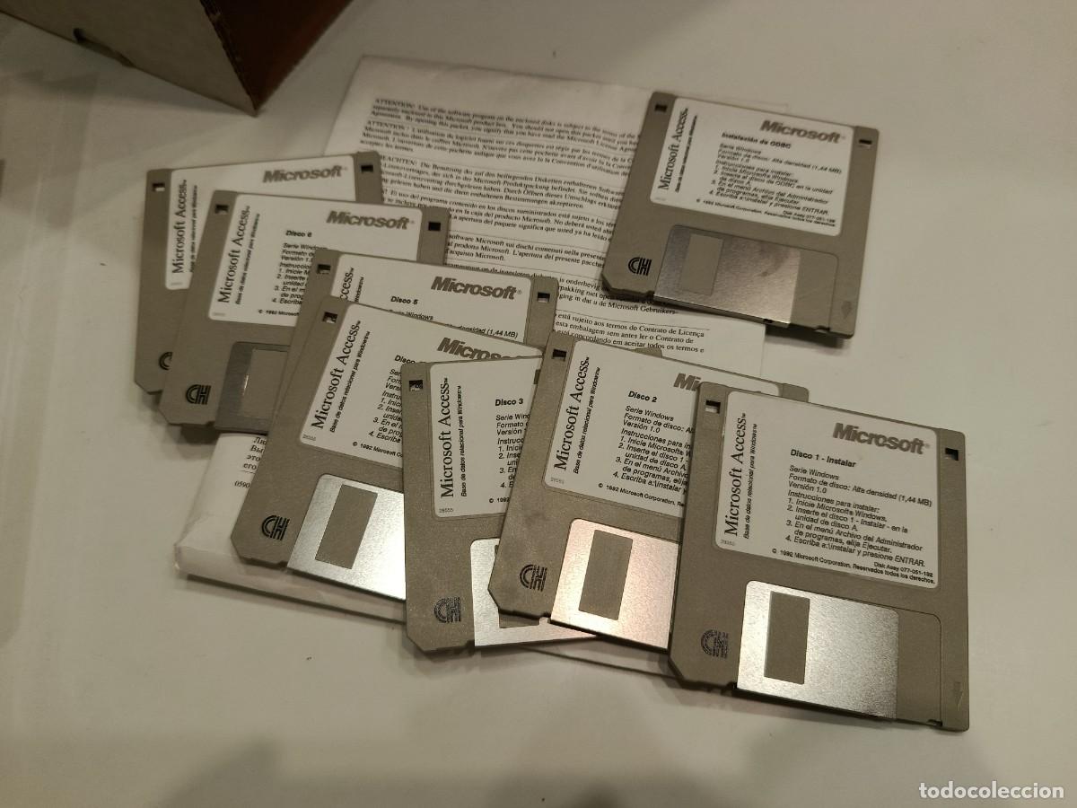 Videojuegos y consolas: MICROSOFT ACCESS SISTEMA DE ADMINISTRACION DE BASES DE DATOS - WINDOWS VERSION 3 1/5 (1992) - Foto 6