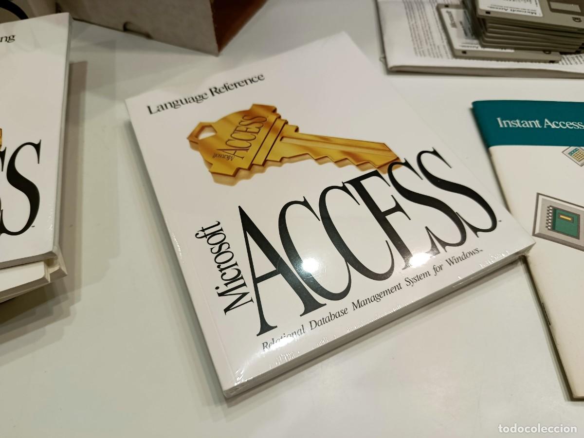 Videojuegos y consolas: MICROSOFT ACCESS SISTEMA DE ADMINISTRACION DE BASES DE DATOS - WINDOWS VERSION 3 1/5 (1992) - Foto 11