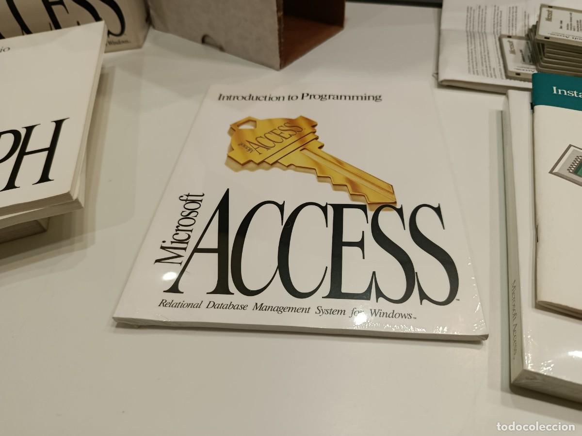 Videojuegos y consolas: MICROSOFT ACCESS SISTEMA DE ADMINISTRACION DE BASES DE DATOS - WINDOWS VERSION 3 1/5 (1992) - Foto 13